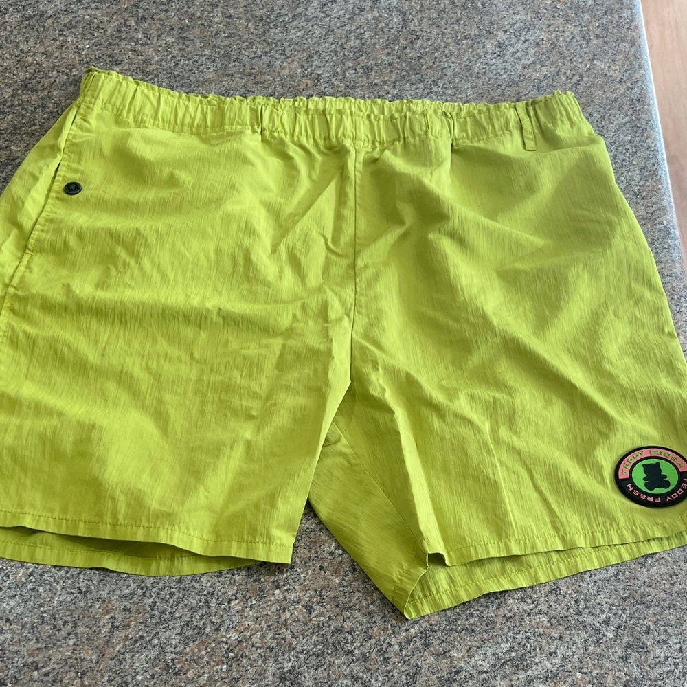 Teddy Fresh Lime Green Shorts size XXL